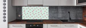 Skleněný panel do kuchynské linky Růže vzor pksh-67081497
