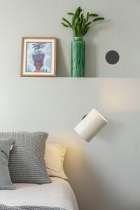 GUADALUPE nástěnná lampa, černá/béžová - FARO