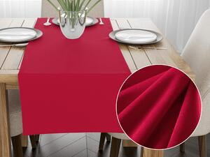 Biante Sametový běhoun na stůl SV-035 Malinově červený 35x120 cm