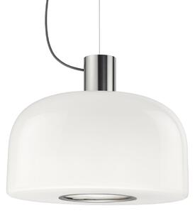 Závěsná svítidlo FLOS, Bellhop Glass S2, stmívatelné, Bílá, Obývací pokoj, Sklo