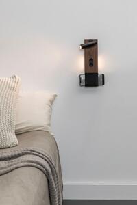 MAGOS nástěnná lampa, ořech - FARO