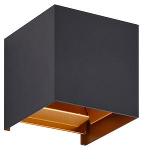 Venkovní svítidla Lindby, Nivar, Černá, Balkon, Kov, Moderní