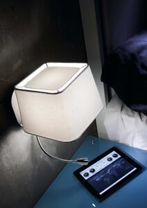 SWEET nástěnná lampa na čtení, bílá, se čtecí lampičkou 1L - FARO