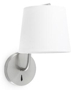 BERNI nástěnná lampa, nikl - FARO