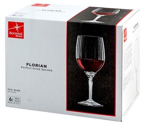 Bormioli Rocco Sada 6 ks sklenic Florian na červené víno 535 ml