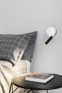 PRESS nástěnná lampa na čtení, bílá - FARO