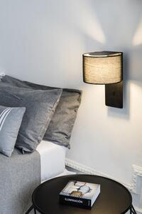 FOLD nástěnná lampa, černá - FARO