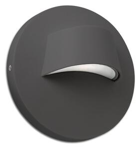 FARO BROW nástěnná lampa, šedá - FARO, IP44