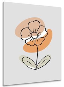 Obraz minimalistický květ No4 - 40x60