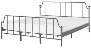 Postel Kov MAURESSAC 180 x 200 cm Černá