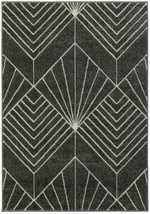 ORIENTAL WEAVERS Kusový koberec PORTLAND 58/RT4E BARVA: Šedá, ROZMĚR: 67x120 cm