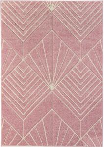 ORIENTAL WEAVERS Kusový koberec PORTLAND 58/RT4R BARVA: Růžová, ROZMĚR: 67x120 cm
