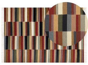 Vlněný kelimový koberec 160 x 230 cm vícebarevný MUSALER