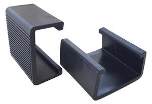 Ratanová lavice pro 2 osoby BORNEO LUXURY (šedá)