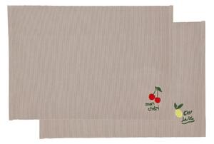 Bavlněná prostírání v sadě 2 ks 33x48 cm Bistro – Södahl