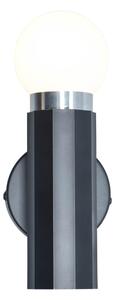 ITALUX WL-33849-1-BK - Nástěnná lampa MACERA 1xE27/40W/230V černá