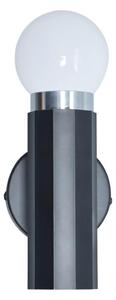 ITALUX WL-33849-1-BK - Nástěnná lampa MACERA 1xE27/40W/230V černá