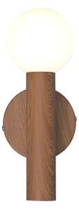 ITALUX WL-33574-1-WD - Nástěnná lampa FILANO 1xG9/5W/230V hnědá