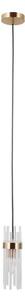 ITALUX PND-40760-1-HBR - Lustr na lanku TARASO 1xE14/40W/230V zlatá