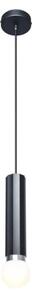 ITALUX PND-33849-1-BK - Lustr na lanku MACERA 1xE27/40W/230V černá