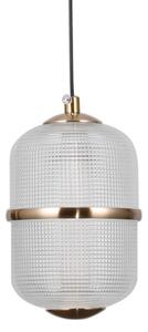 ITALUX PND-34375-3-BK - LED Lustr na lanku ALANI 3xLED/5W/230V 3000K černá/zlatá
