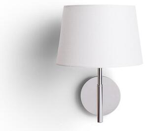 BROADWAY nástěnná bílá chrom 230V E27 42W - RED - DESIGN RENDL