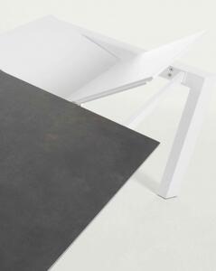 AXIS PORCELAIN WHITE rozkládací jídelní stůl 120 (180) cm