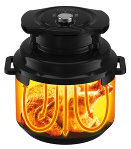 Tefal - Multifunkční elektrický tlakový hrnec 7,6 l 1200W/230V černá