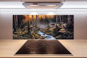 Panel do kuchyně Smečka vlků pksh-68897163