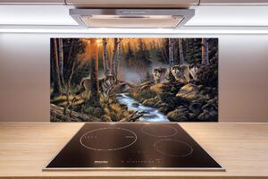 Panel do kuchyně Smečka vlků pksh-68897163