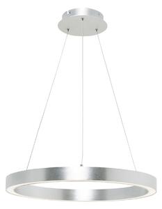 Designový lustr Carlo 50 stříbrná