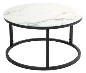 Elegance příruční stolek bílý 60 cm