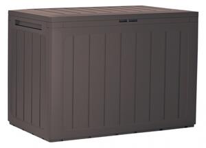 Box ukládací WOODEBOX plastový 280l 116x44x55cm