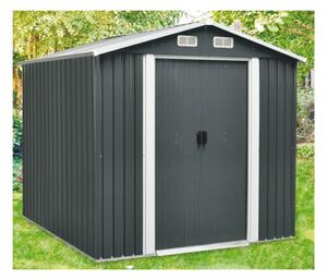Domek STANLEY IV zahradní antracitový 5,6m2 2,38x2,36x2,06cm