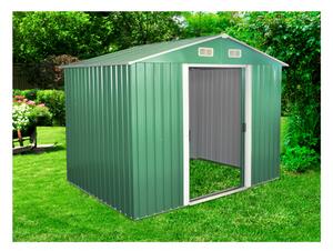 Domek STANLEY I zahradní pozink zelený 4,1m2 1,7x2,4x1,9m