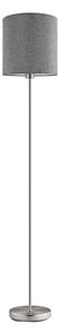 Eglo 96377 - Stojací lampa PASTERI 1xE27/60W/230V pr. 28 cm šedá