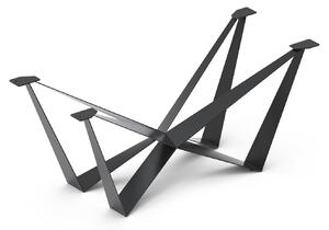 DELIFE Stolová podnož Spider kovová černá podnož pro stolové desky od 220 cm
