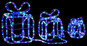 Vánoční dekorativní dárečky 180 LED vnitřní i vnější dekorace