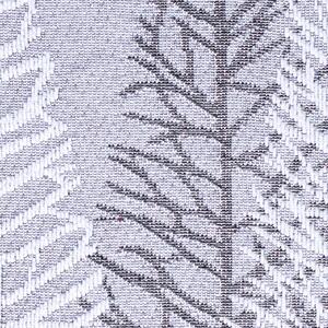 Prostírání MOTIV LUREX stromky šedostříbrná prostírání cca 30 x 45 cm