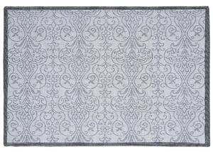 Prostírání MOTIV LUREX ornament bílostříbrná běhoun delší strana 100-170 cm