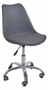 Bestent Kancelářská židle tmavě šedá skandinávský styl BASIC