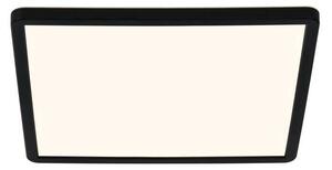 NORDLUX Oja hranaté LED svítidlo IP54 3000/4000 K 3-step Dim Varianta: ⌀ 294 x 23 mm, 14,5 W, 1600 lm, černá