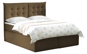 Eka Kontinentální čalouněná postel Soft - Cassablanca (90x200 cm) Barva látky Trinity: (2314) Šedá