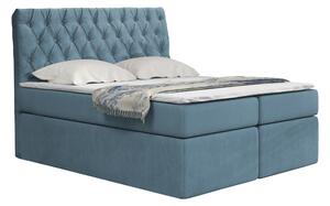 Čalouněná postel JOEY 90x200 cm Odstín látky: Modrá (Trinity 13) - eTapik