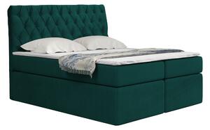 Čalouněná postel JOEY 90x200 cm Odstín látky: Zelená (Fresh 30) - eTapik