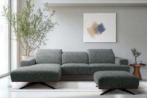 ROHOVÁ SEDAČKA, textil, antracitová Livetastic - Sedací soupravy, Online Only