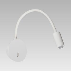 Prezent 92032317 LED nástěnné svítidlo Noir 1x3W | 160lm | 3000K - bílá