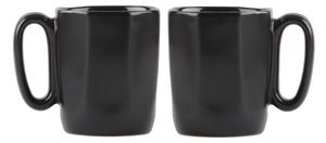 Černé hrnky na espresso z kameniny v sadě 2 ks 80 ml Fuori – Vialli Design