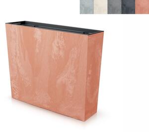 PROSPERPLAST Truhlík - URBI CASE T Beton Effect, 77x23,5 cm Barva: beton