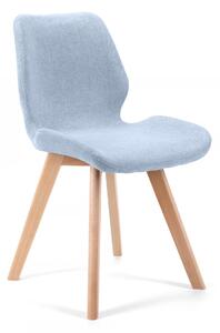 Ak furniture Sada 4 čalouněných židlí SJ.0159 světle modrá